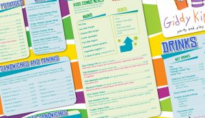 Giddy Kippers Menu