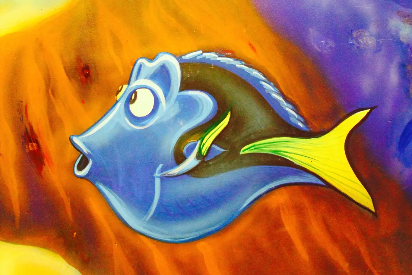 Party Deep Blue sea Room Regal Blue Tang